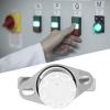 5-Pack KSD301 Normally Closed Thermostat Switches, 6.3 mm Terminals, AC 250 V 10 A (105) view 2