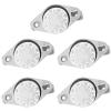 5-Pack KSD301 Normally Closed Thermostat Switches, 6.3 mm Terminals, AC 250 V 10 A (105) view 4