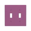 WZYWHJ Decorative Wall Plate, Solid Wine Red, 11.4 x 11.4 cm, Durable and Stylish, for Residential and Commercial Areas view 1
