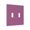 WZYWHJ Decorative Wall Plate, Solid Wine Red, 11.4 x 11.4 cm, Durable and Stylish, for Residential and Commercial Areas view 2