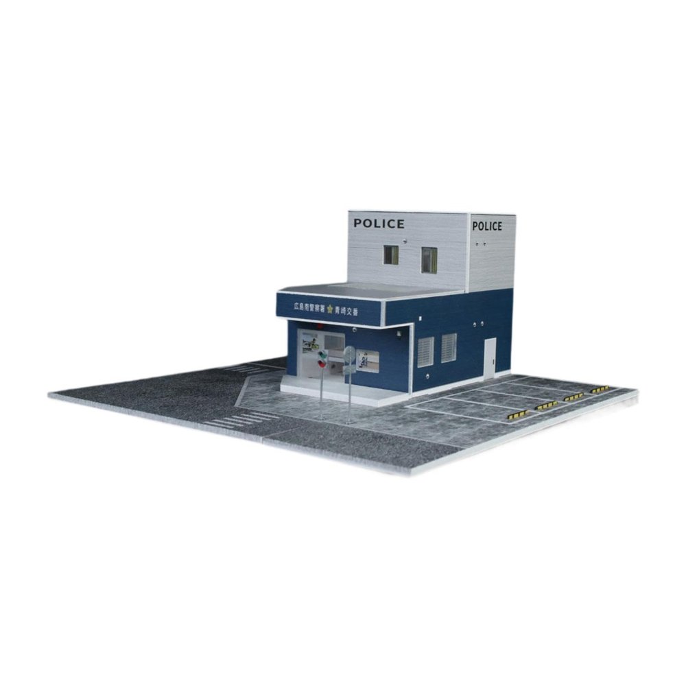 1:64 Car Garage Diorama Model, DIY Parking Garage Kit