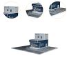 1:64 Car Garage Diorama Model, DIY Parking Garage Kit view 3