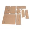 TOPINCN Clear Acrylic Wallet Pattern Template Set, 1:1 Scale view 1