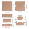 TOPINCN Clear Acrylic Wallet Pattern Template Set, 1:1 Scale view 3
