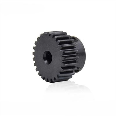 Bearing Replacement, 1-Piece Spur Pinion, Module 1, 23T, 4–10 mm Bore, Straight Teeth, 45# Steel Main Gear (10 mm)