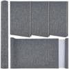 craspire Gray Book Cloth, 51 x 11.8 in, Linen Polyester Fabric with Paper Backing view 1