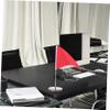 2-Piece Metal Desktop Flagpole Set with Bases view 3