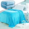 GAIFNAG Rainbow Cozy Fleece Blanket, 100 x 200 cm, Light Blue view 1