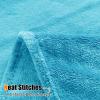 GAIFNAG Rainbow Cozy Fleece Blanket, 100 x 200 cm, Light Blue view 4