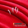 GAIFNAG Plush Flannel Fleece Blanket, 180 x 350 cm, 230 GSM, Extra Soft, Washable, Red view 3