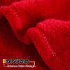 GAIFNAG Plush Flannel Fleece Blanket, 180 x 350 cm, 230 GSM, Extra Soft, Washable, Red view 4