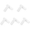 Healvian 10-Piece Screw Adapters for Broom Handles, Durable Plastic, Versatile, Easy to Install on Telescopic Poles, Suitable for Metal Tubes view 1