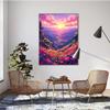 Meer Paint by Numbers for Adults, Beginners, and Children Ages 6+, Flower Kit with Canvas, Brushes, and Acrylic Pigments, 100 x 135 cm, DIY Wall Art Kit for Home Decor and Gifts, 13-S view 2