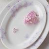 EINES Oval Hand-Painted Glazed Ceramic Dinner Plate view 3