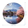 Mount Fuji Cherry Blossom Trees Gaming Mouse Pad view 2