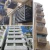 Weather-Resistant Air Conditioner Cover for Mini-Split and Central Air Units, Aluminum, 45° Angled Louvers, White, 43.3 x 23.6 x 31 cm view 3