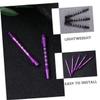 BESPORTBLE 2BA Dart Shafts, 10-Piece Aluminum Alloy Set, Purple and Black view 2
