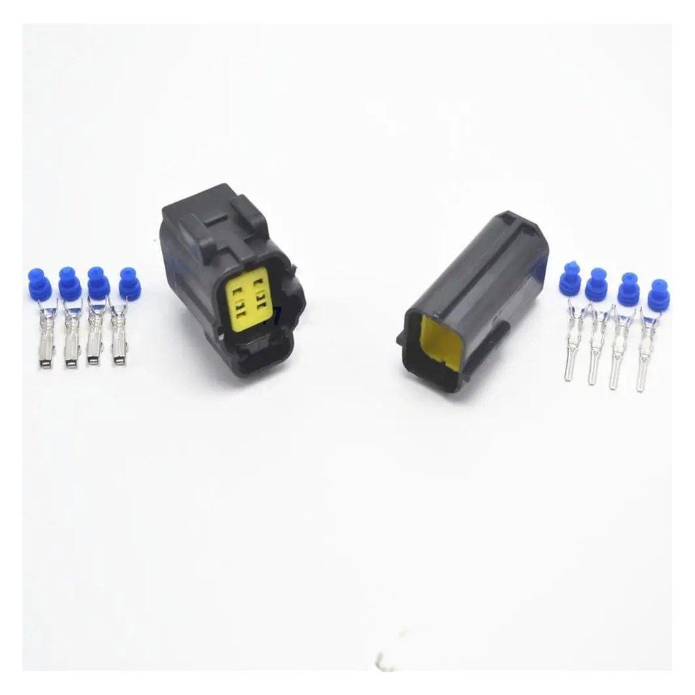 JUANZD 1/2/3/4/6/8/10/12/16-Pin 1.8 mm Waterproof Automotive Cable Connector, 4-Pin