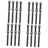 BESPORTBLE 16-Piece Skate Buckle Strap Set, Replacement Buckles for Hockey, Ice and Roller Skates view 1