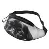 Fashionable Pug Fanny Pack, Adjustable Belt Bag for Women and Men view 1