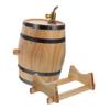 Cabilock Wine Barrel Dispenser with Stainless Steel Faucet for Small Bars view 1