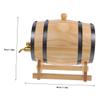 Cabilock Wine Barrel Dispenser with Stainless Steel Faucet for Small Bars view 2