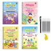 French Magic Practice Copybook Set for Preschool Children, Reusable, Ages 3–8 view 1