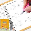 French Magic Practice Copybook Set for Preschool Children, Reusable, Ages 3–8 view 2