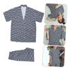 Supvox Cotton Kimono Homewear Set with Robe and Shorts view 3