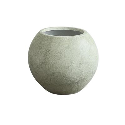 Hhmmei2024-23 Aqua Green Spherical Planter with Drainage Hole, 3 Sizes