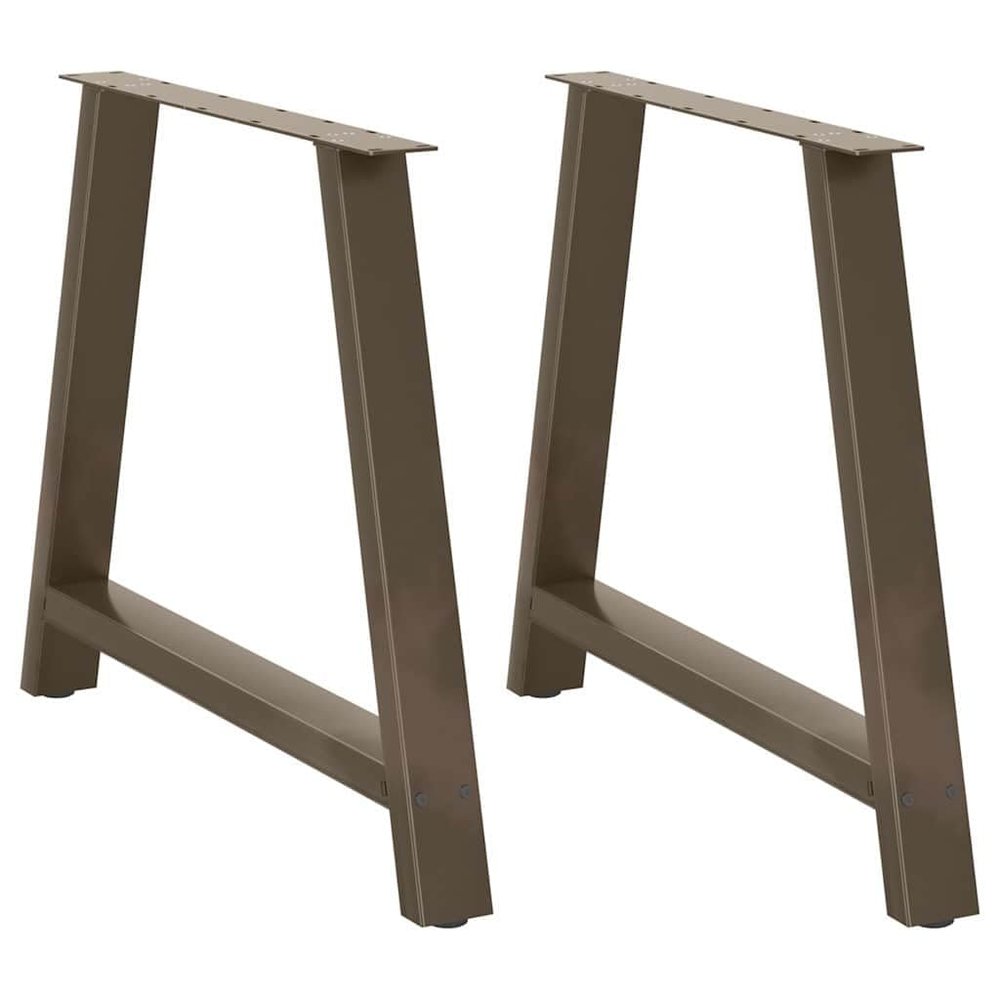 vidaXL A-Shape Dining Table Legs 2 pcs. 90 x (72–73) cm Steel