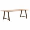 vidaXL A-Shape Dining Table Legs 2 pcs. 90 x (72–73) cm Steel view 3