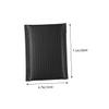 Black PE Bubble Mailers, 50 Count, Shock- and Drop-Resistant view 2
