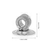 NUOBESTY 6 Self-Adhesive Pen Holders, Wear-Resistant Iron Pen Loops with Spring Ring, Sturdy and Portable for Office or School view 2