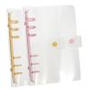 PLAFOPE 2-Piece PVC Notebook Covers with Ring Mechanism view 1