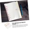 PLAFOPE 2-Piece PVC Notebook Covers with Ring Mechanism view 3