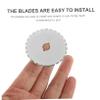 KAILIKETIY 10-Piece Steel Rotary Cutter Blades, 45 mm, 4 Shapes view 3
