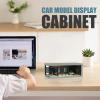 Clear Stackable Display Case for Toy Cars with Realistic Parking Garage view 2