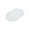 2-Pack Food-Grade Silicone Washers, White Round Flat Solid Gaskets, High-Temperature Resistant (15 mm x 4 mm) (45 mm x 3 mm) view 1