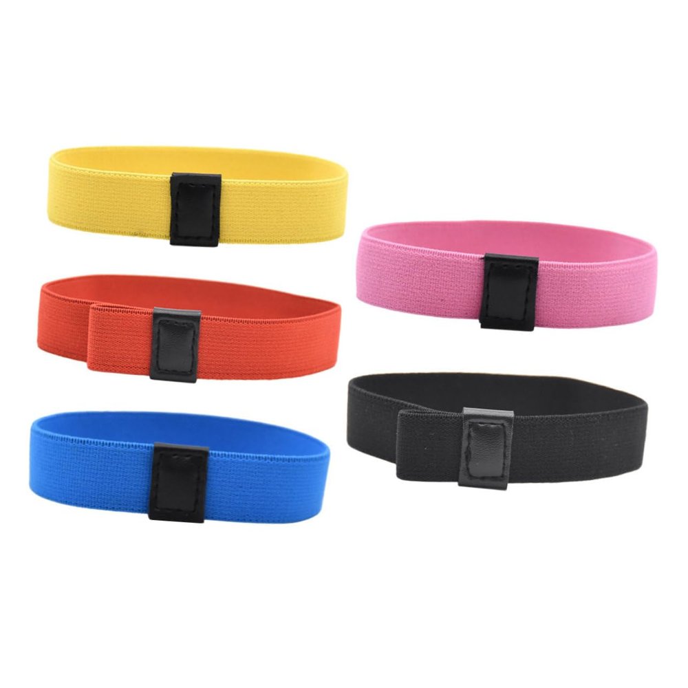 TEHAUX 5-Piece Elastic Bento Box Straps, Nylon Lunchbox Bands for Picnics and Travel