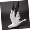 Artificial Seagull Ornaments, 2-Piece Set, Foam Garden Decor view 2