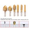 Baxnore 6-Piece Hex-Shank Countersink Drill Bit Set view 2