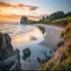 Paint by Numbers Beach Sunset Kit, Unframed, 20 x 40 cm view 2