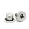 HBGNZU BSP Male 304 Stainless Steel Hex Socket End Cap Plug Fitting (M10x1.5) view 3