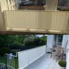 MEEYI Weatherproof Balcony Privacy Screen, 60 x 1000 cm, Yellow view 2
