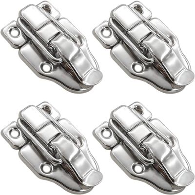 Stainless Steel Padlocks, Loss-Resistant, for Diaries, Jewelry Boxes and Suitcases, 4-Pack