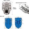 Stainless Steel Padlocks, Loss-Resistant, for Diaries, Jewelry Boxes and Suitcases, 4-Pack view 2