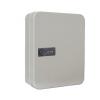 Small Wall-Mounted Metal Key Safe with Combination Lock, White view 1