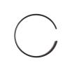 Retaining Rings M4–M140, Steel Wire Shaft Clips with Snap Ring, Type C External Retaining Ring, M48, 5 Pieces view 1