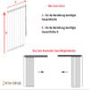 time4blinds Vertical Blind, 155 x 270 cm, Apricot view 4